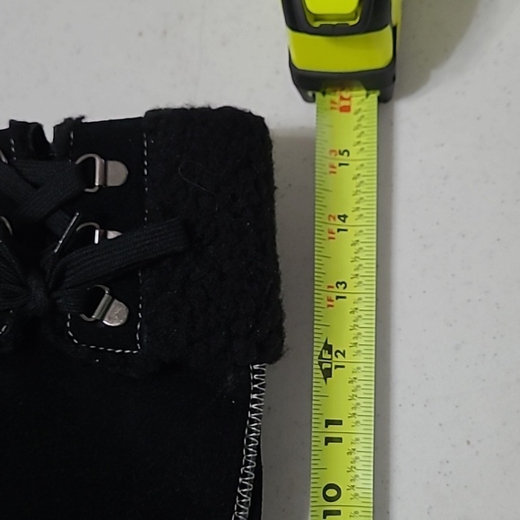 Kenneth Cole Reaction women's leather wedge boots size 6.5 - Picture 13 of 14